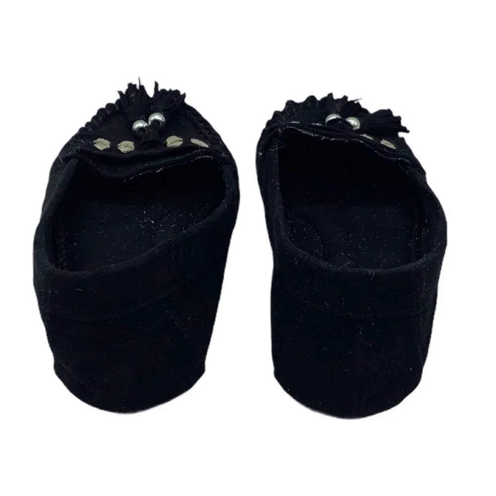 Seychelles flats moccasins memory foam black Girls